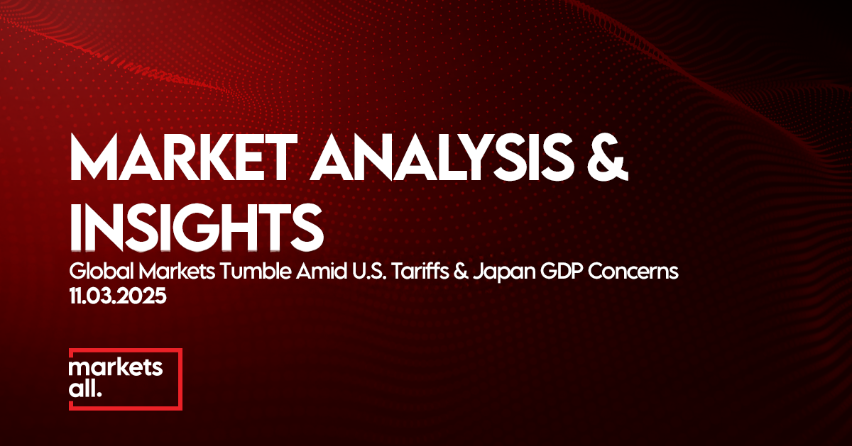 Global Markets Drop as U.S. Tariffs, Japan GDP Revision Fuel Recession Fears - Marketsall